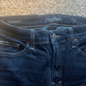 Lucky Brand Women’s Deep Indigo Skinny Jeans